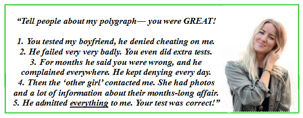 Los Angeles polygraph results